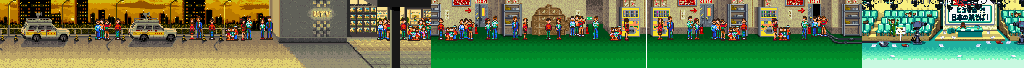 Thumbnail for a map of Stage 5 for the SNES game U.F.O. Kamen Yakisoban.