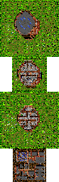 Thumbnail for a map of The Lyceum for the SNES game Ultima: Runes Of Virtue II.