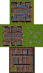 Thumbnail for a map of Serpents Hold for the SNES game Ultima: Runes Of Virtue II.