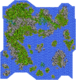 Thumbnail for a map of World for the SNES game Ultima: Runes Of Virtue II.