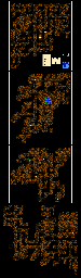 Thumbnail for a map of Britannia Ant Mound for the SNES game Ultima VI: The False Prophet.