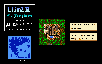 Thumbnail for a map of Britannia Bonn's Hut for the SNES game Ultima VI: The False Prophet.