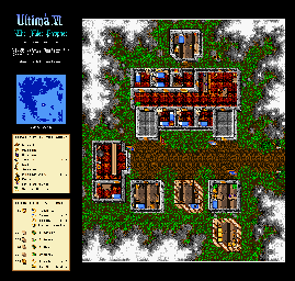 Thumbnail for a map of Britannia Buccaneers Den for the SNES game Ultima VI: The False Prophet.