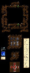 Thumbnail for a map of Britannia Catacombs for the SNES game Ultima VI: The False Prophet.