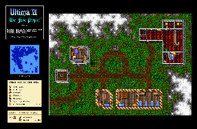 Thumbnail for a map of Britannia Cove for the SNES game Ultima VI: The False Prophet.