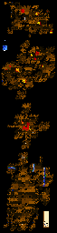 Thumbnail for a map of Britannia Dungeon Of Destard for the SNES game Ultima VI: The False Prophet.