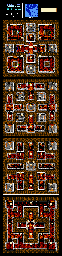 Thumbnail for a map of Britannia Lycaeum Library for the SNES game Ultima VI: The False Prophet.