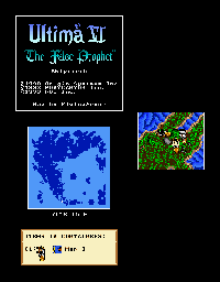 Thumbnail for a map of Britannia Shipwreck for the SNES game Ultima VI: The False Prophet.