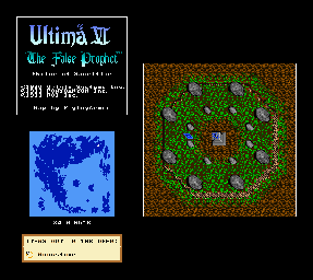 Thumbnail for a map of Britannia Shrine Of Sacrifice for the SNES game Ultima VI: The False Prophet.