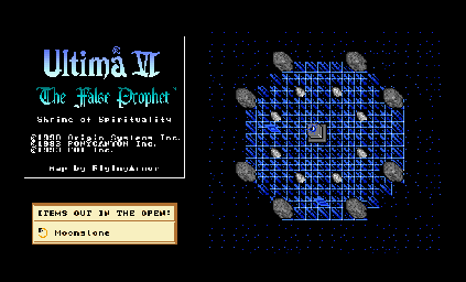 Thumbnail for a map of Britannia Shrine Of Spirituality for the SNES game Ultima VI: The False Prophet.
