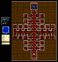 Thumbnail for a map of Gargoyle World Tomb Of Kings for the SNES game Ultima VI: The False Prophet.