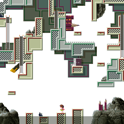 Thumbnail for a map of Field 06 for the SNES game Umihara Kawase.