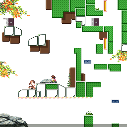Thumbnail for a map of Field 24 for the SNES game Umihara Kawase.