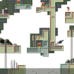 Thumbnail for a map of Field 26 for the SNES game Umihara Kawase.