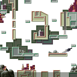 Thumbnail for a map of Field 30 for the SNES game Umihara Kawase.
