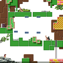 Thumbnail for a map of Field 37 for the SNES game Umihara Kawase.