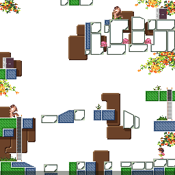 Thumbnail for a map of Field 42 for the SNES game Umihara Kawase.