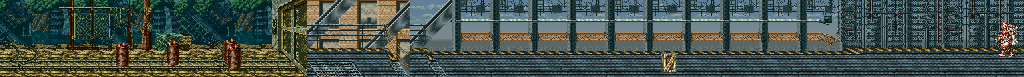 Thumbnail for a map of Stage 2 for the SNES game Undercover Cops.