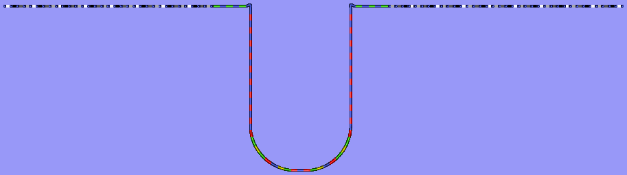 Thumbnail for a map of Bounder Circle for the SNES game Uniracers.