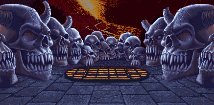 Thumbnail for a map of Skull Gods for the SNES game WeaponLord.