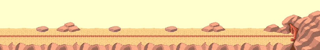 Thumbnail for a map of Mine Entrance for the SNES game Wile E Coyotes Revenge.