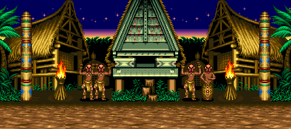 Thumbnail for a map of Normal Game New Guinea for the SNES game World Heroes 2.
