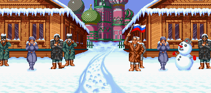 Thumbnail for a map of Normal Game Russia for the SNES game World Heroes 2.