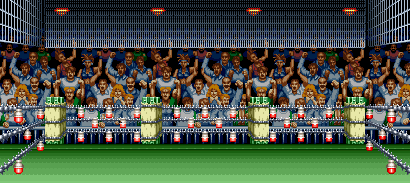 Thumbnail for a map of Survival Match Barbed Wire for the SNES game World Heroes 2.