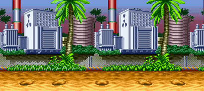 Thumbnail for a map of Survival Match Thunderbolt for the SNES game World Heroes 2.