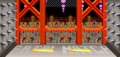 Thumbnail for a map of Fatal Match Japan (Fuuma) for the SNES game World Heroes.