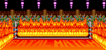 Thumbnail for a map of Fatal Match Mongolia for the SNES game World Heroes.