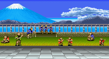 Thumbnail for a map of Normal Japan (Fuuma) for the SNES game World Heroes.