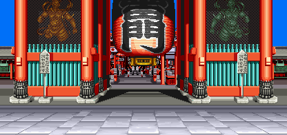 Thumbnail for a map of Normal Japan (Hanzo) for the SNES game World Heroes.