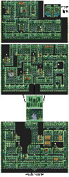 Thumbnail for a map of Chapter 1 Fort Morhma for the SNES game Xak: The Art Of Visual Stage.