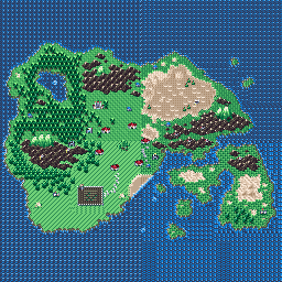 Thumbnail for a map of World for the SNES game YamYam.