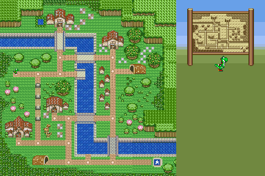 Thumbnail for a map of Overworld for the SNES game Yoshi no Kuruppon: Oven de Cookie.