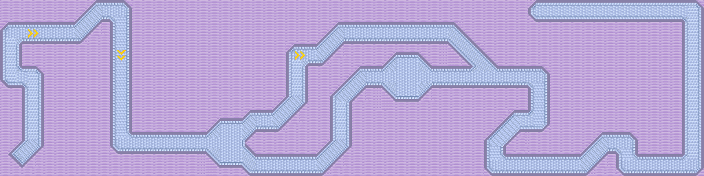 Thumbnail for a map of Stage 10: Float Castle II for the SNES game Yoshi's Safari.