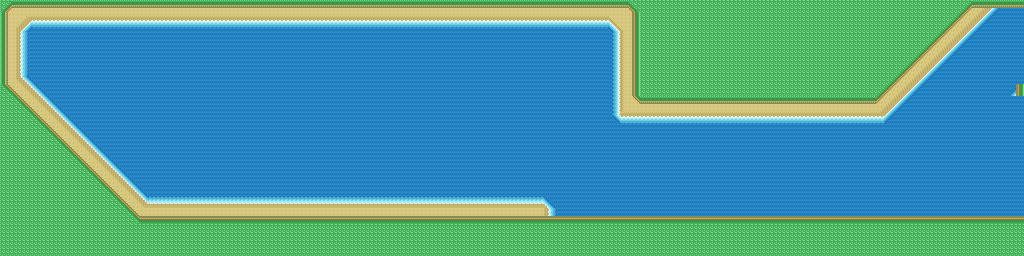 Thumbnail for a map of Stage 4: Crescent Coast Part 1 for the SNES game Yoshi's Safari.