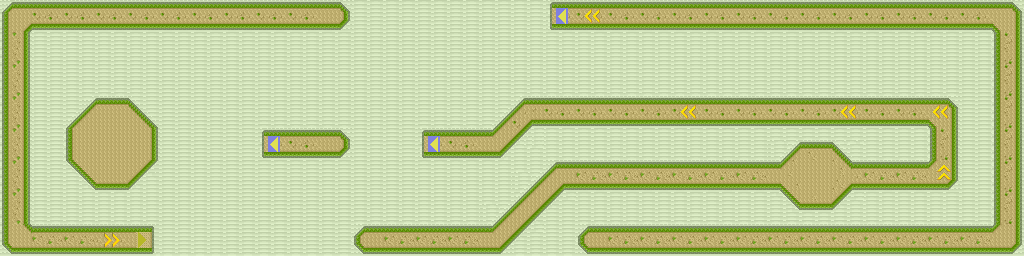 Thumbnail for a map of Stage 5: Spirit Mountain for the SNES game Yoshi's Safari.