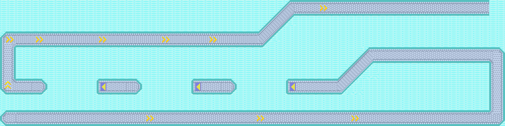 Thumbnail for a map of Stage 7: Float Castle I for the SNES game Yoshi's Safari.
