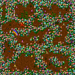 Thumbnail for a map of Rainbow World for the SNES game Young Merlin.