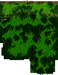 Thumbnail for a map of Divine Area for the SNES game Ys: Mask Of The Sun.