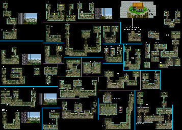 Thumbnail for a map of Iris Tower for the SNES game Ys: Mask Of The Sun.