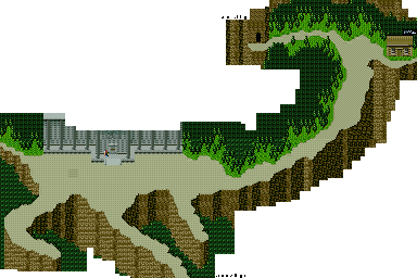 Thumbnail for a map of Lance Mountain Shrine for the SNES game Ys: Mask Of The Sun.