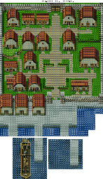 Thumbnail for a map of Promarock for the SNES game Ys: Mask Of The Sun.