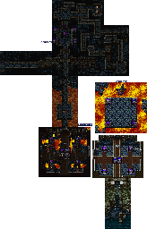 Thumbnail for a map of Dorman Secret Base for the SNES game Ys V: Ushinawareta Sabako Miyako Kefin.