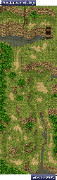 Thumbnail for a map of Southwood for the SNES game Ys V: Ushinawareta Sabako Miyako Kefin.