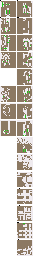 Thumbnail for a map of TV Tower (In-Game Map) (Unmarked) for the SNES game Yume Meikyuu: Kigurumi Daibouken.