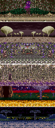 Thumbnail for a map of Stages for the SNES game Yuu Yuu Hakusho Final: Makai Saikyou Retsuden.
