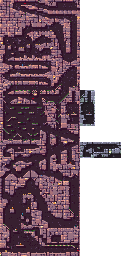 Thumbnail for a map of Cliff Stage 2 for the SNES game Zero The Kamikaze Squirrel.